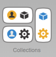 The Collection pane's icon The Collection pane's icon